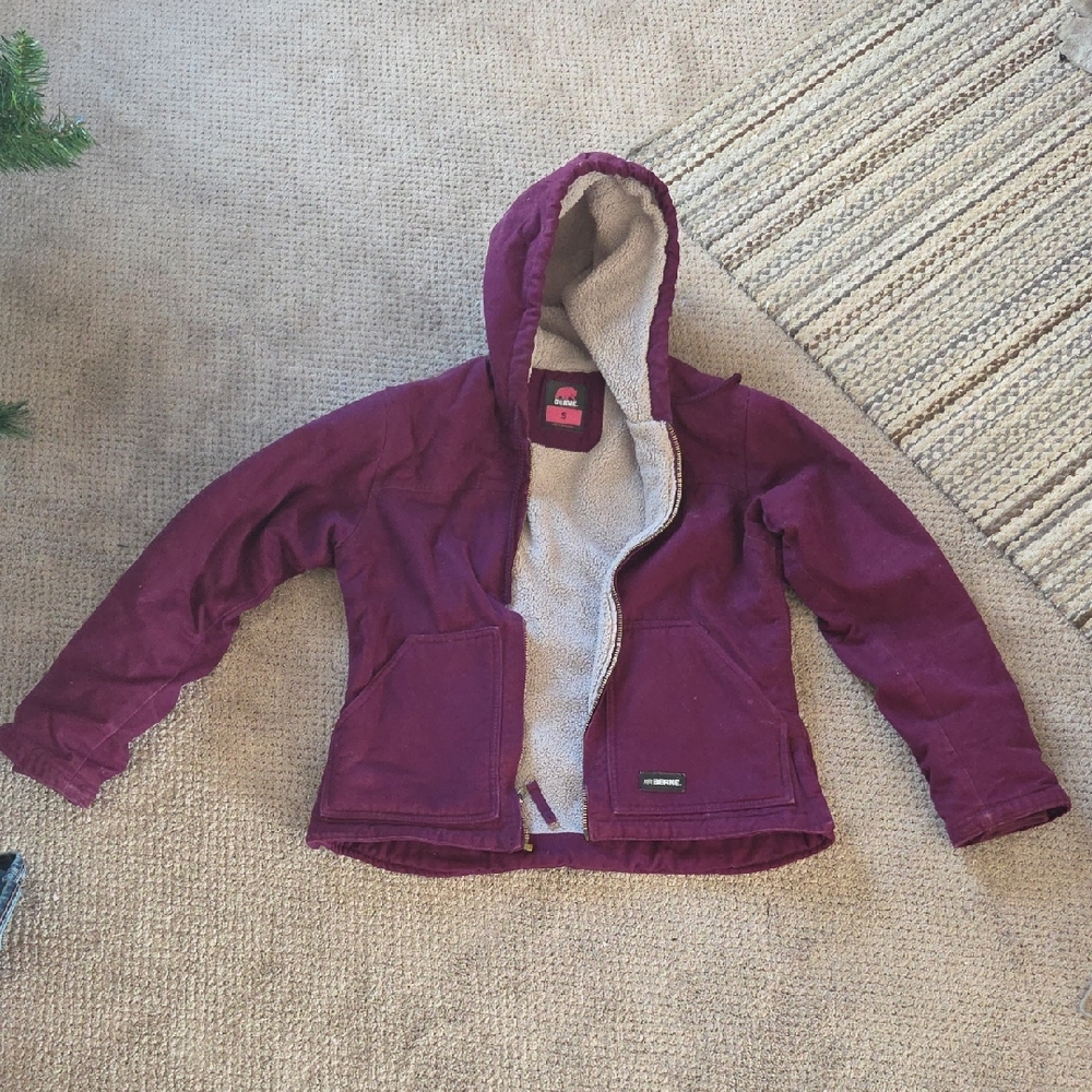 Women's Purple Hooded Jacket